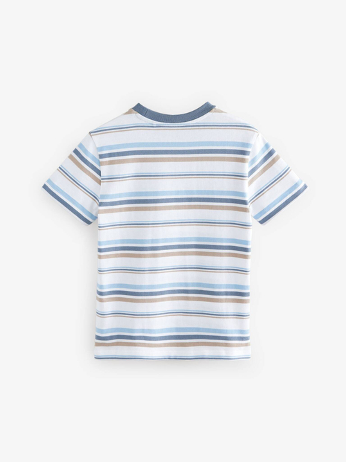 Футболка для мальчика Next E98-712, Синий, Белый