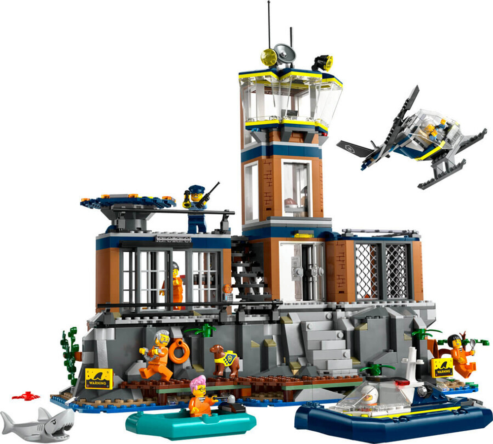Конструктор LEGO City 60419 Полицейский тюремный остров