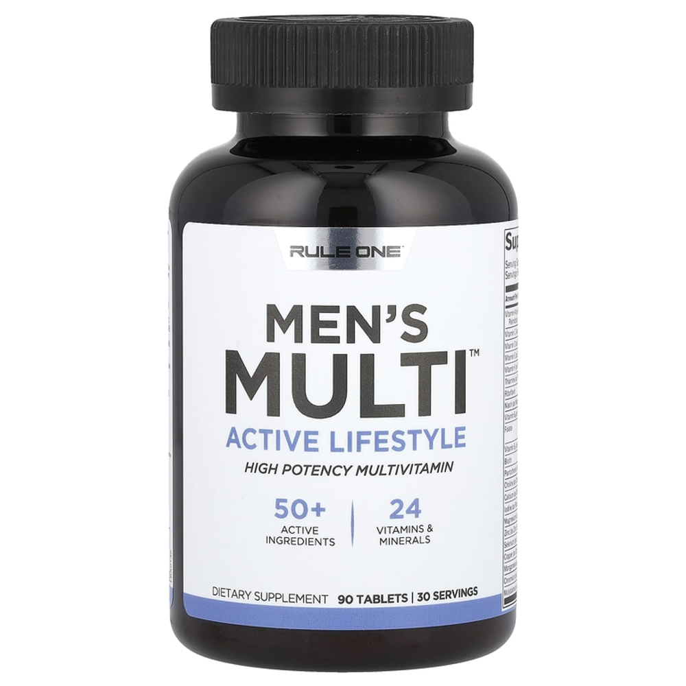 Rule 1 Men's Active Lifestyle MULTIVITAMIN 90 таблеток