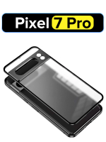 Металлический чехол MosSeller для Google Pixel 7 Pro, черный (комбинированный)