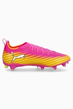 Бутсы Puma Ultra 6 Pro FG/AG Junior - розовый