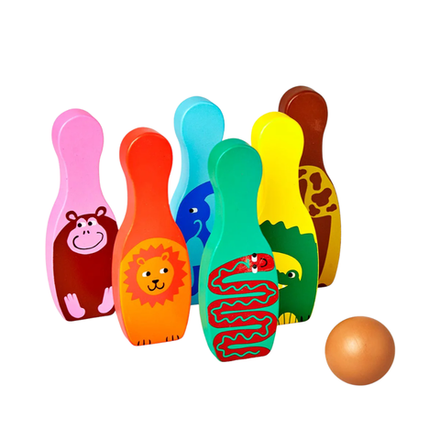 Боулинг Тигр с цифрами