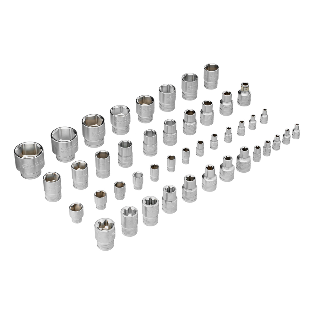 Набор инструментов, 1/4", 1/2", CrV, 120 зубьев, 109 предметов Gross