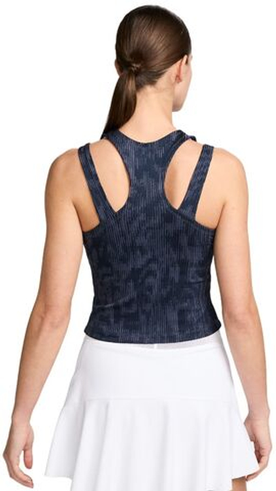 Женский топ теннисный Nike Court Dri-Fit Slam RG Tank Top - obsidian/white