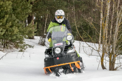 Снегоход РУССКАЯ МЕХАНИКА Лидер АДЕ