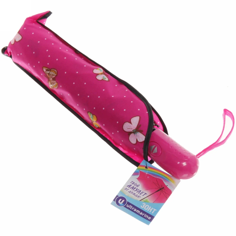 New Зонт женский автомат «Ultramarine - Орион», микс 6 цветов, 8 спиц, d-108см, длина в слож. виде 28см