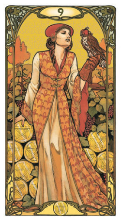 Таро Арт-Нуво Золотое (RUS)