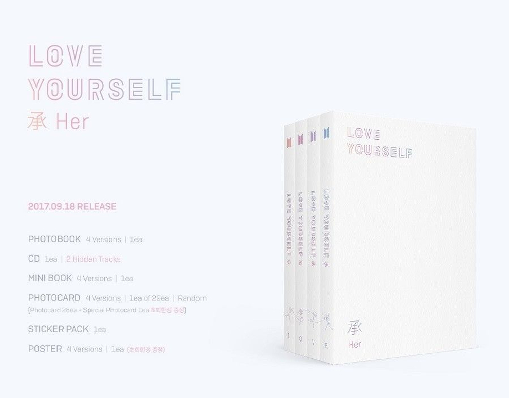 BTS - LOVE YOURSELF 承 [Her]