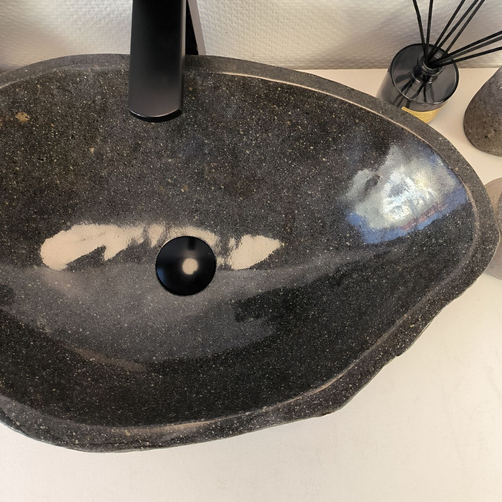 Раковина из речного камня RS-65383 58*36*15 0857