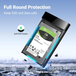 Корпус внешнего жесткого диска USB 3.0 SATA 2.5" UGREEN 30848
