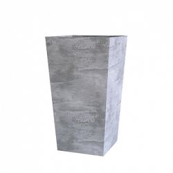 Кашпо CONIC CONCRETE GREY LIGHT 40x40x70