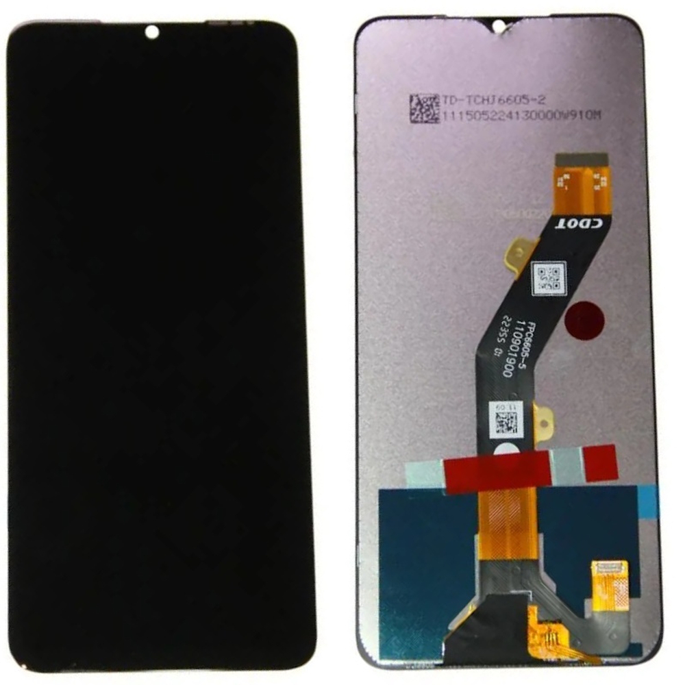 Дисплей для Infinix Smart 7 с тачскрином Черный - OR