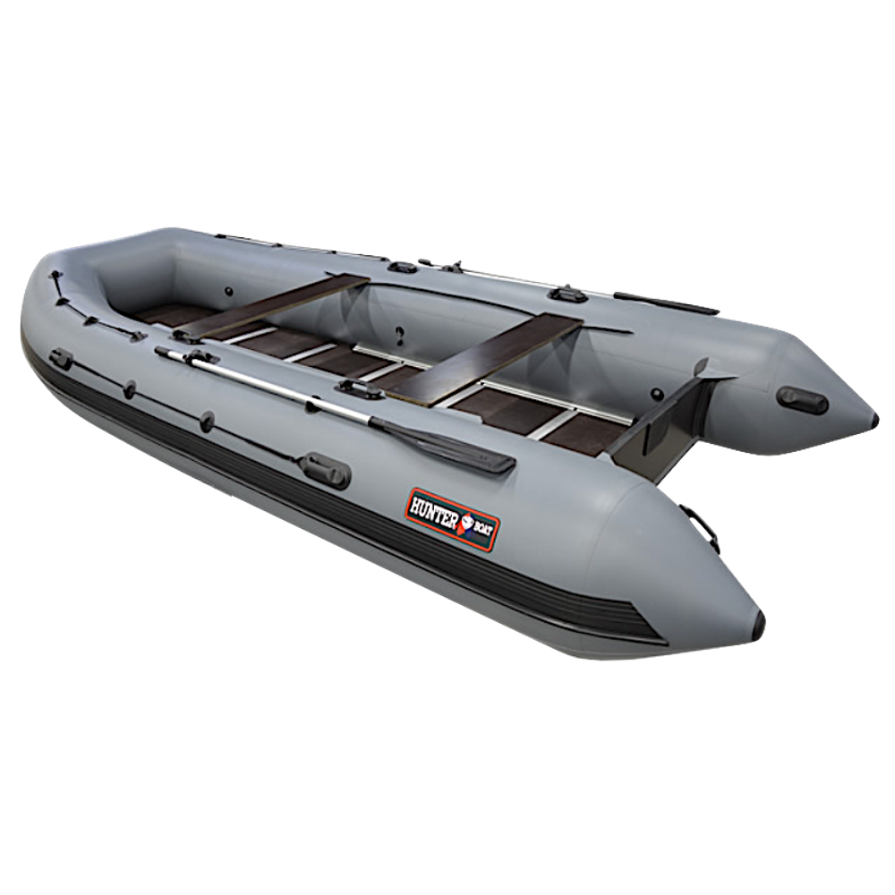 Лодка ПВХ Hunterboat Хантер Классика 520 Пайол 2025 -