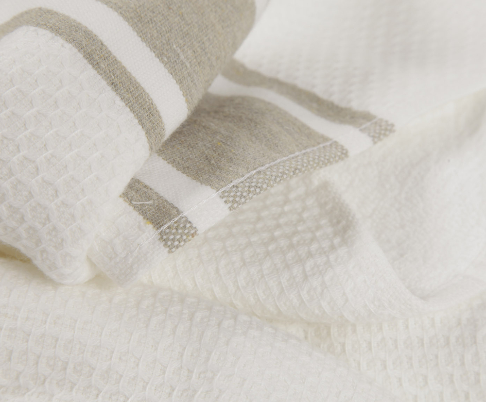 Элитные полотенца махрово-вафельные Honey от Luxberry Португалия