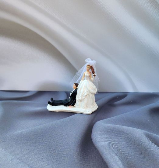 Свадебные фигурки "Жених и невеста" на торт