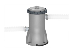 Каркасный бассейн Bestway 427х107 см + фильтр-насос 3028 л/ч, тент, лестница (561JM BW)