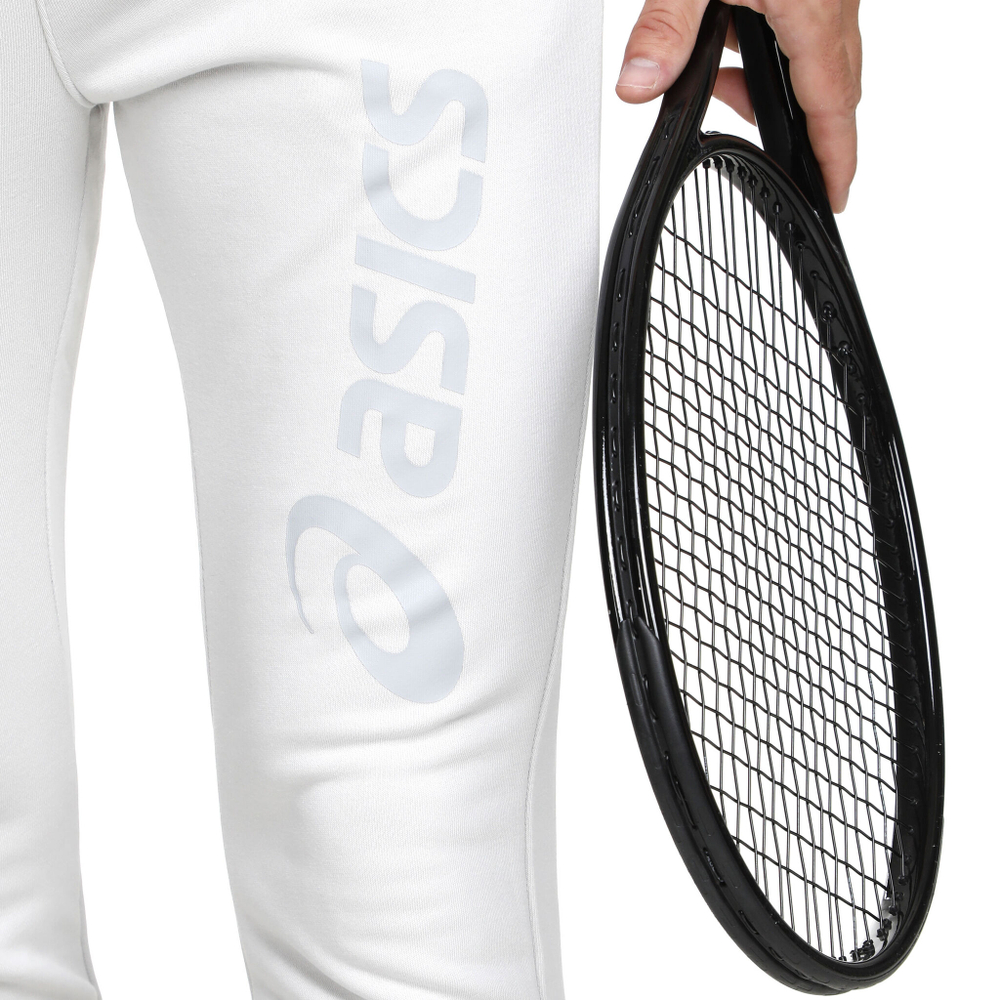Мужские теннисные штаны ASICS Big Logo Training Pants Men - Grey