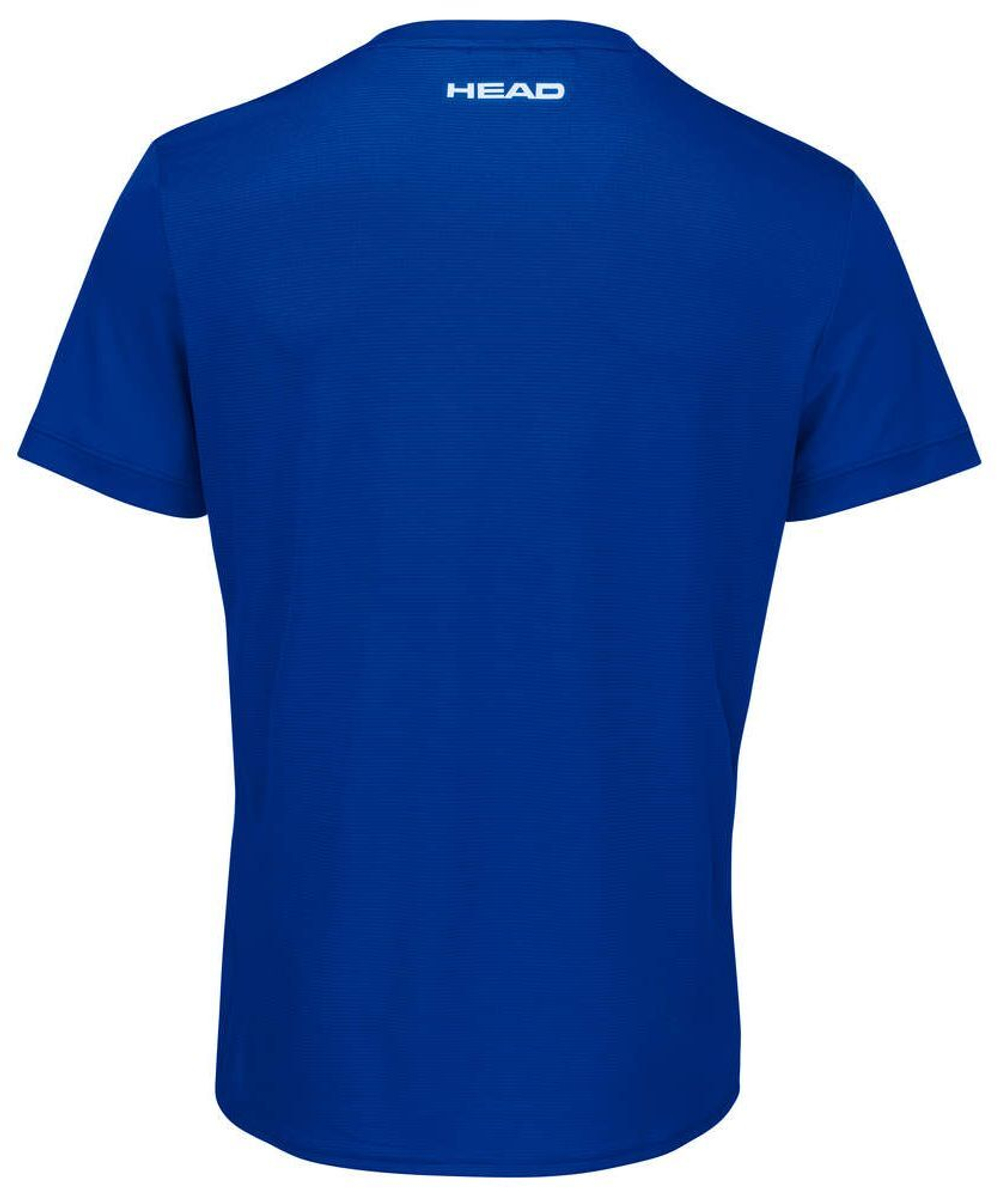 Мужская теннисная футболка Head Slice T-Shirt M - royal/white