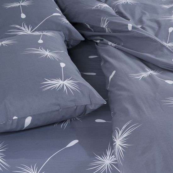 КПБ  Fiori 1, ЕВРО , 50х70, простыня 160х200х30  DOMTEKC