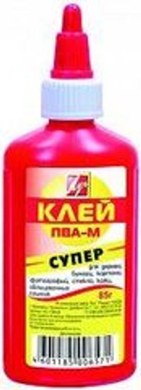 Клей ПВА СУПЕР 85 г морозоуст. красный флакон