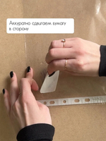 Трансфер переводной - декаль для свечей и гипса пасхальный 012