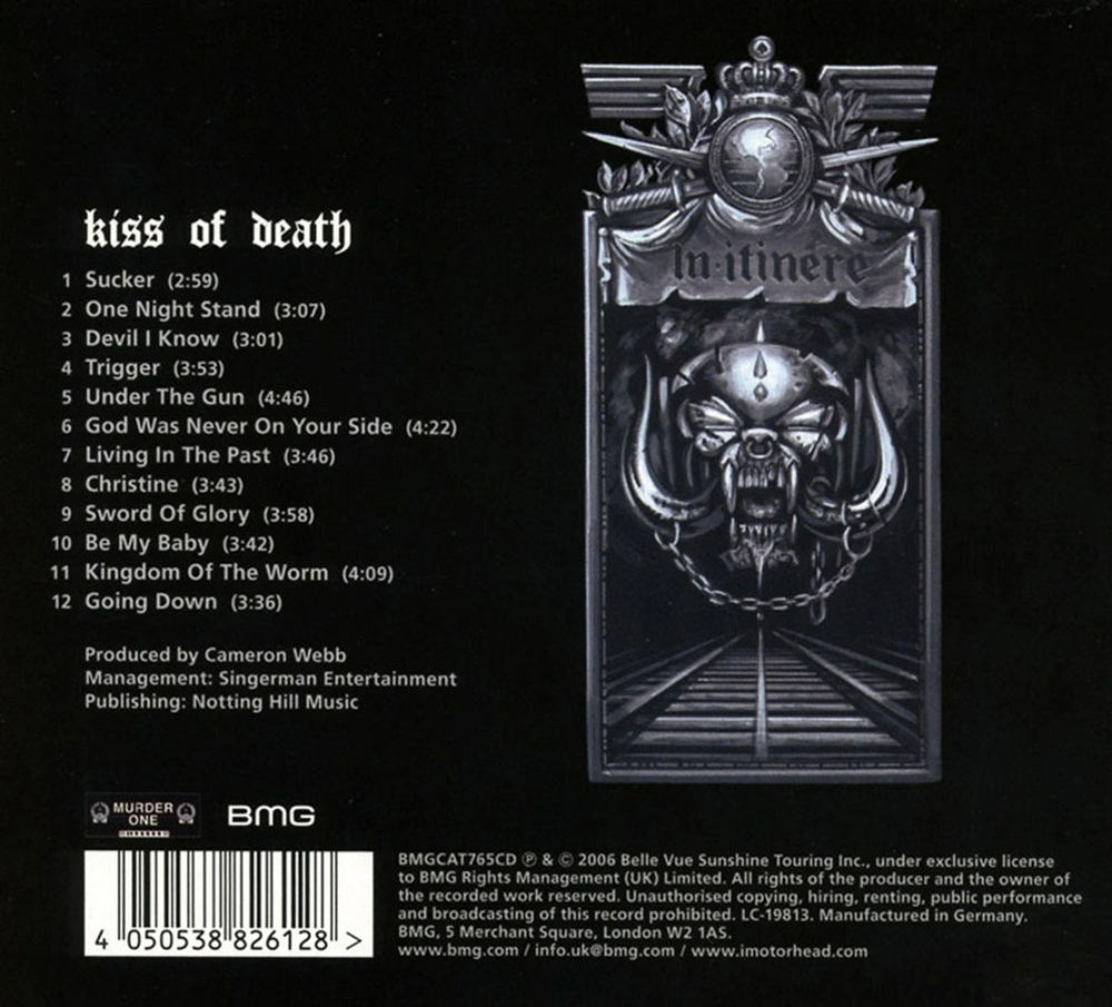 Motorhead / Kiss Of Death (Deluxe Edition)(CD)
