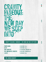 Альбом Cravity - Hideout: The New Day We Step Into Season2. 3 Version SET