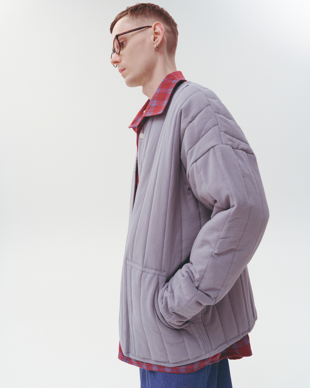 Quilted Jacket Tradewinds Color