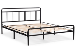 Полутораспальная кровать Рейк 120х200 черная