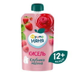 Фрутоняня кисель клуб-малина 130 мл