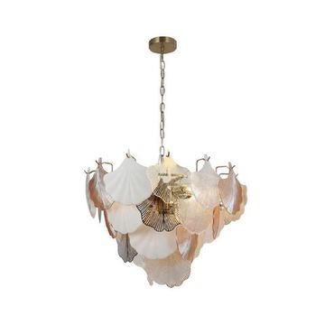 Подвесная люстра 8*E14 OML-52603-08 золото/прозрачный Casanuova Omnilux