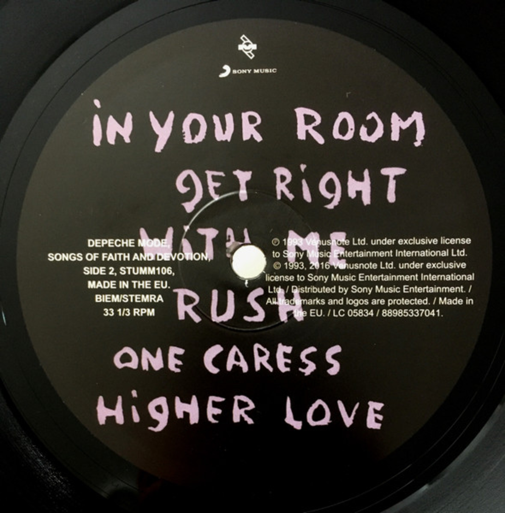 Depeche Mode / Songs Of Faith And Devotion (LP)