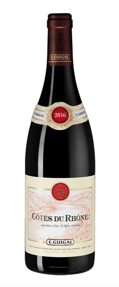Вино Cotes du Rhone Rouge Guigal, 0,75 л.