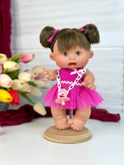 Пупс Nines 26см PEPOTE с закрывающими глазками (N804B1)