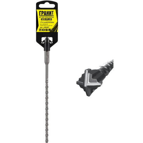 Бур ГРАНИТ SDS+ Quadro-X 6,0*460