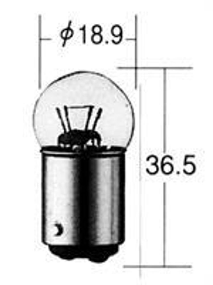 3870        12V 7/3,4W G18   1контактная с цоколем    KOITO Лампа накаливания&quot; стандарт