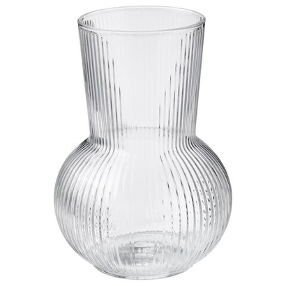 Ваза IKEA PADRAG (ПОДРАГ), Стекло, 17 см