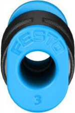 Муфта цанговая прямая Festo QSM-3 (комплект 10 шт)