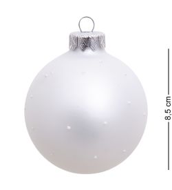 Элита НФШ-1017 Ел. украшение Шар «Снегурочка» 85 мм