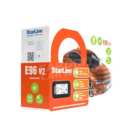 Сигнализация StarLine E96 v2 BT 2CAN+4LIN GSM/GPS