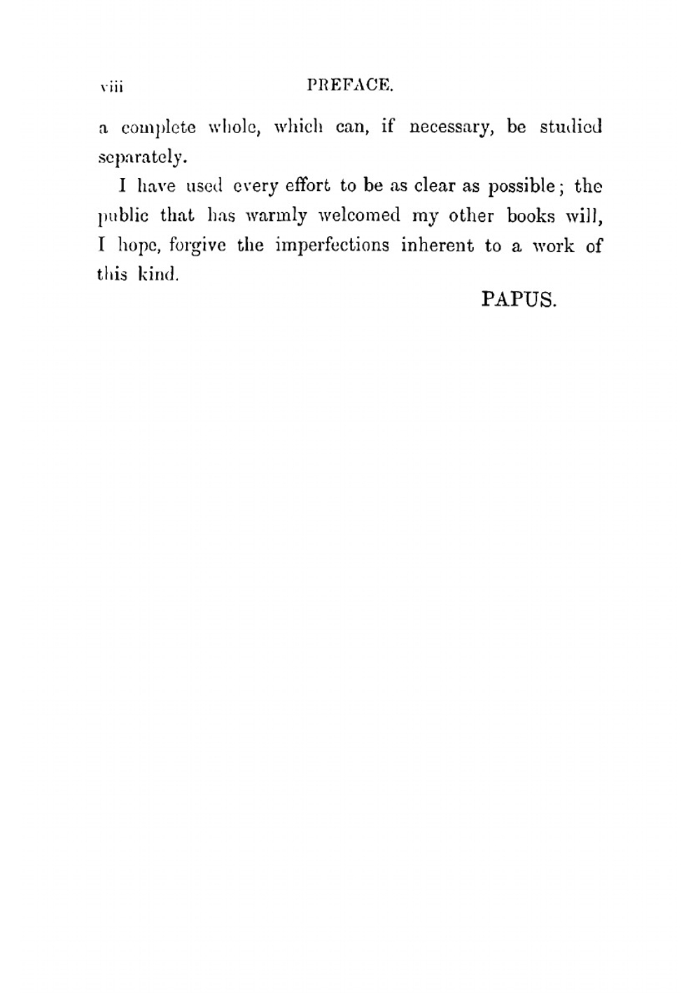 Absolute key to occult science. The tarot of the Bohemians. The most ancient book in the world. For the exclusive use of initiates | Papus
