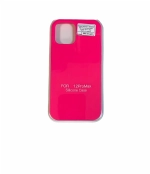 Чехол-накладка Silicone Case Series для Apple iPhone 12 Pro Max (ярко-розовый)