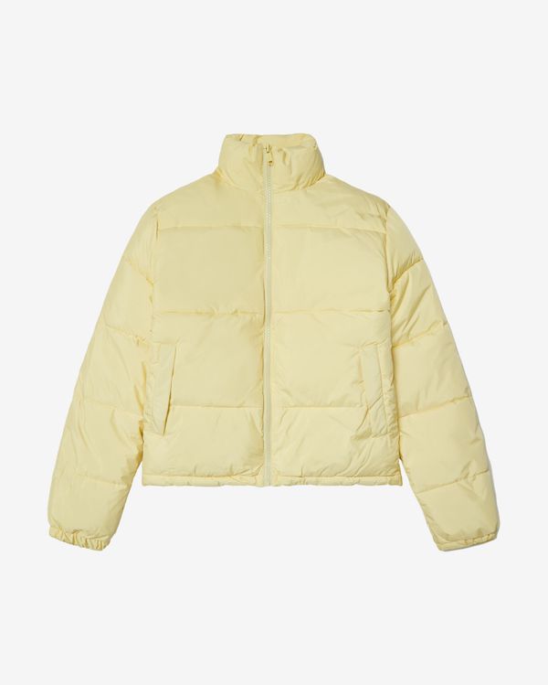 Пуховик BASIC Желтый - фото 1