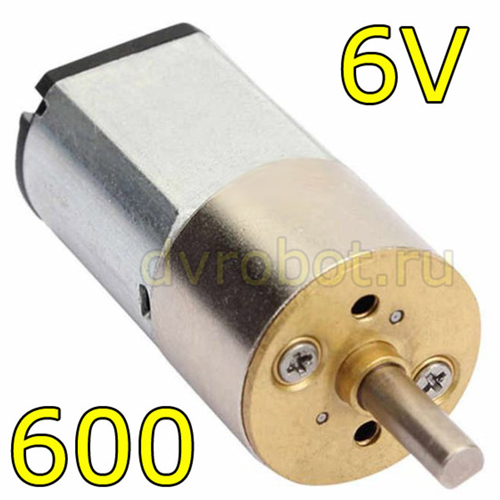 Мотор GA12N20/(6V600rpm)