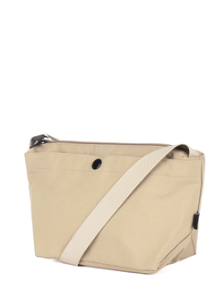 Сумка 1149 "ZAIN small zip crossbody bag" Темно-бежевый