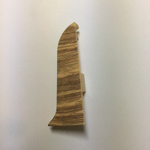 Заглушка правая к плинтусу "LIDER-62" 336 Дуб янтарный