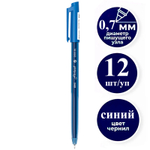 Ручка шариковая DELI "Flickwell Q100", 0.7 мм, синяя