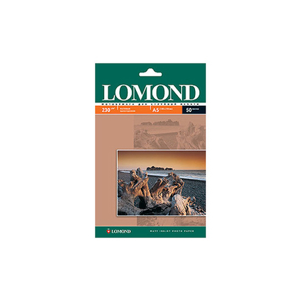 0102069 Lomond Бумага А5 (матовая) 230г/м2 (50 л) односторонняя