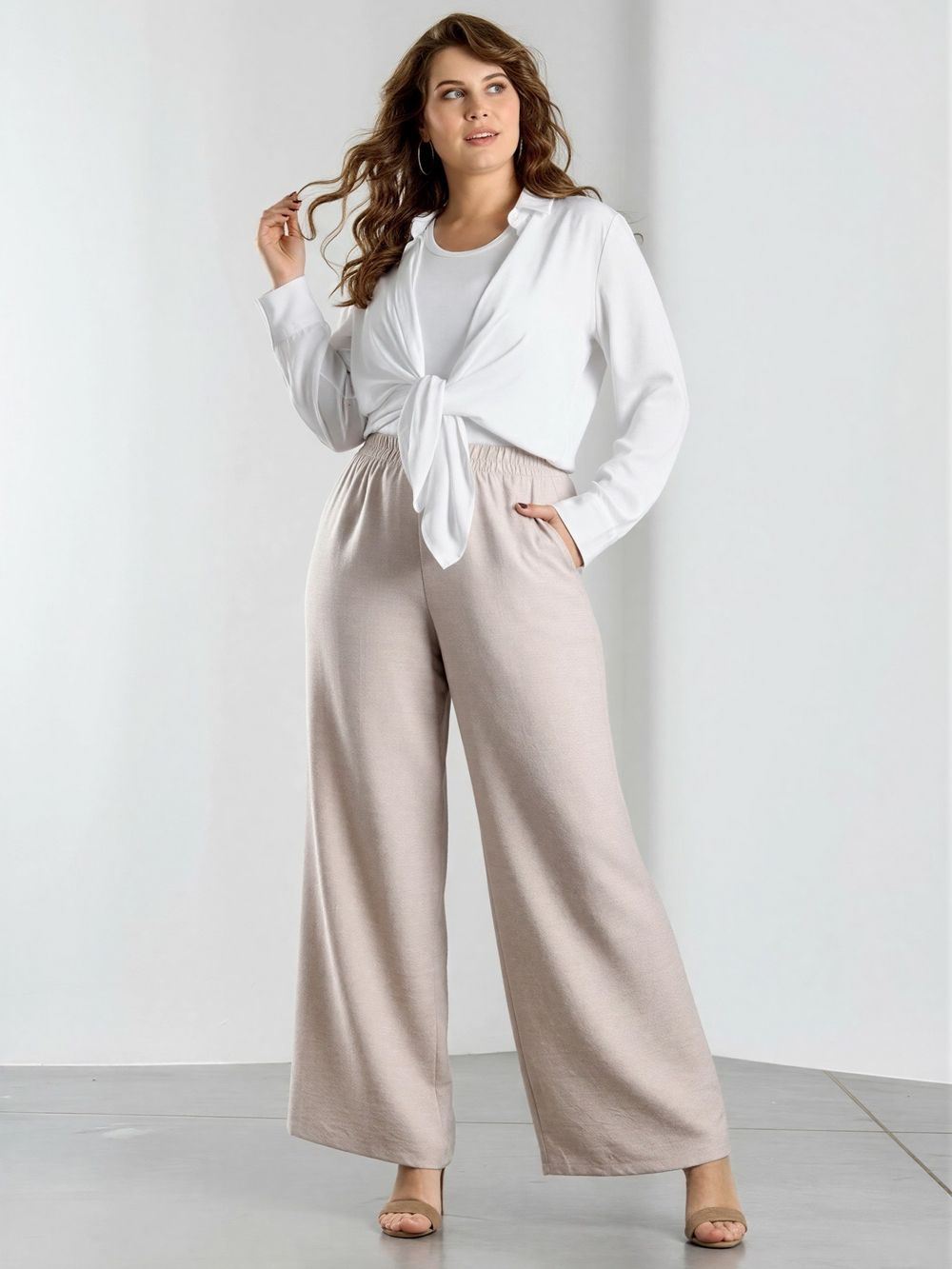 Брюки Женский каприз-2 Виотекс БЕЖЕВЫЙ