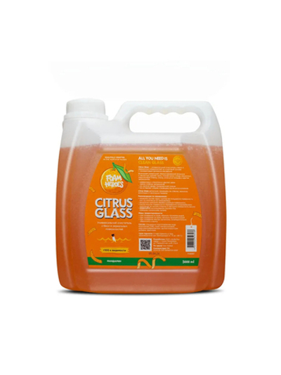 Foam Heroes Citrus Glass универсальный очиститель стекол, 3л